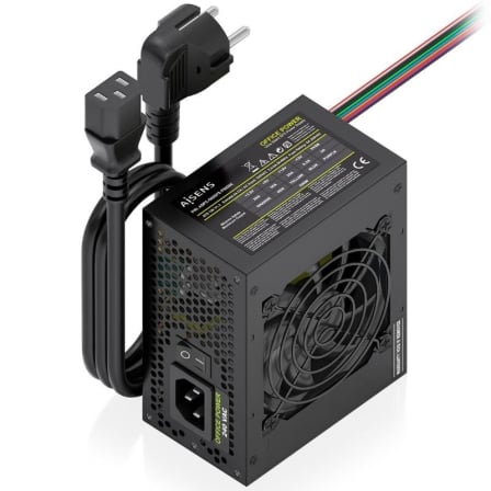 Fuente de Alimentación SFX Aisens ASPC-500SFX-PSEBK/ 500W/ Ventilador 8cm